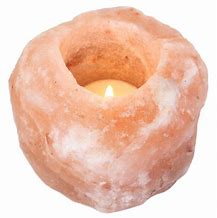 Himalayan Salt Candle Holder Rough